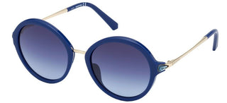 Swarovski SK0285 women Blue Round Sunglasses