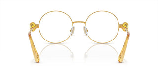 Swarovski SK1001 women Yellow Round Eyeglasses