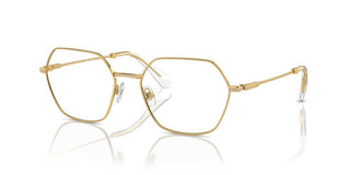 Swarovski Sk1011 Women Gold Geometric Eyeglasses