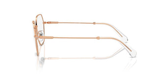 Swarovski Sk1011 Women Rose Gold Geometric Eyeglasses