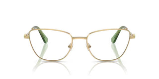 Swarovski Sk1018 Women Gold Squared Eyeglasses