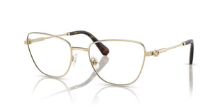Swarovski Sk1018 Women Gold Squared Eyeglasses