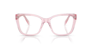 Swarovski SK2008 women Pink Squared Eyeglasses
