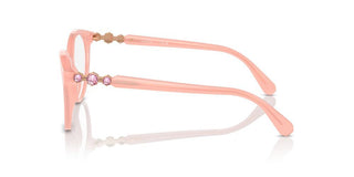 Swarovski Sk2019 Women Pink Round Eyeglasses
