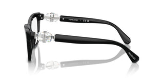 Swarovski Sk2021 Women Black Squared Eyeglasses