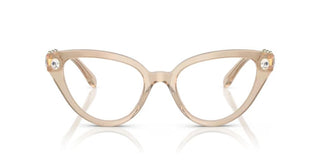 Swarovski Sk2028 Women Brown Cat Eye Eyeglasses