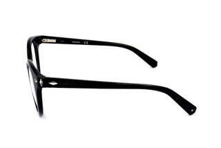 Swarovski Sk5272 Women Black Round Eyeglasses