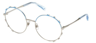 Swarovski SK5380 women Blue Round Eyeglasses