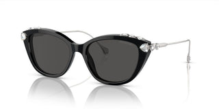 Swarovski SK6010 women Black Cat Eye Sunglasses