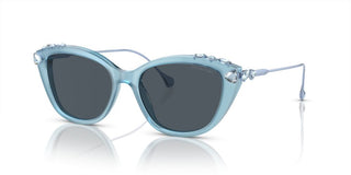 Swarovski SK6010 women Blue Cat Eye Sunglasses
