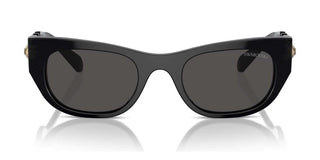Swarovski Sk6022 Women Black Cat Eye Sunglasses