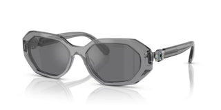 Swarovski SK6028 women Grey Squared Sunglasses