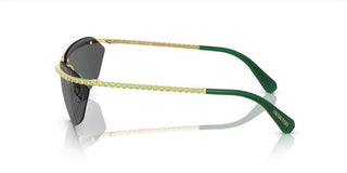 Swarovski SK7001 women Gold Squared Sunglasses