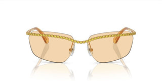 Swarovski SK7001 women Yellow Squared Sunglasses