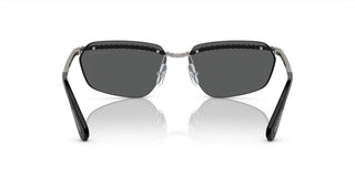 Swarovski SK7001 women Ruthenium Squared Sunglasses