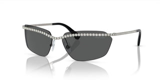 Swarovski SK7001 women Ruthenium Squared Sunglasses