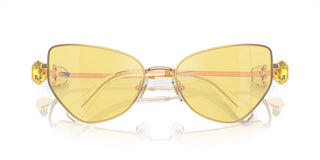 Swarovski Sk7003 Women Gold Cat Eye Sunglasses