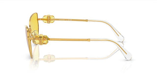 Swarovski Sk7003 Women Gold Cat Eye Sunglasses