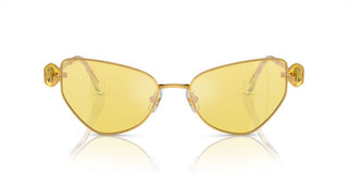 Swarovski Sk7003 Women Gold Cat Eye Sunglasses