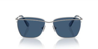 Swarovski SK7006 women Silver Squared Sunglasses