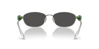 Swarovski SK7010 women Ruthenium Squared Sunglasses