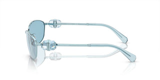 Swarovski SK7010 women Blue Squared Sunglasses