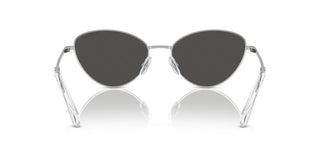 Swarovski Sk7014 Women Silver Cat Eye Sunglasses