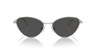 Swarovski Sk7014 Women Silver Cat Eye Sunglasses