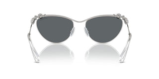 Swarovski Sk7017 Women Silver Cat Eye Sunglasses