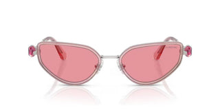 Swarovski SK7027 women Silver Cat Eye Sunglasses