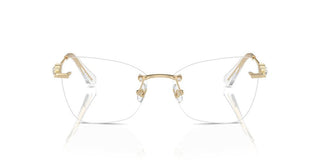 Swarovski Sk 1014 Women Gold Butterfly Eyeglasses