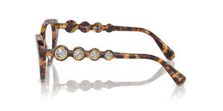 Swarovski Sk 2024 Women Havana Cat Eye Eyeglasses