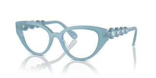 Swarovski Sk 2024 Women Blue Cat Eye Eyeglasses