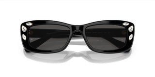 Swarovski SK 6008 women Black Cat Eye Sunglasses