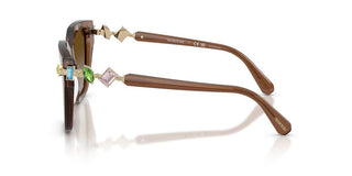 Swarovski SK 6041 women Brown Sunglasses