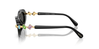 Swarovski SK 6042 women Black Oval Sunglasses