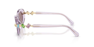 Swarovski SK 6042 women Violet Oval Sunglasses