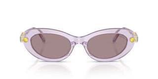 Swarovski SK 6042 women Violet Oval Sunglasses