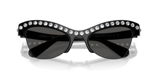 Swarovski SK 6043 women Black Butterfly Sunglasses