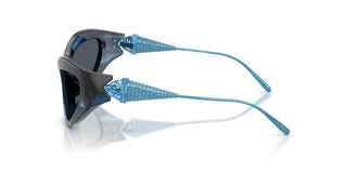 Swarovski SK 6046 women Blue Cat Eye Sunglasses