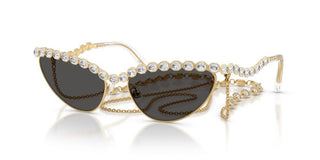 Swarovski SK 7030 women Gold Sunglasses