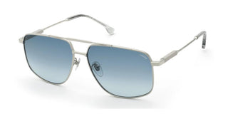 Lozza Sl2436 Unisex Silver Geometric Sunglasses