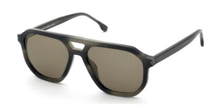 Lozza Sl4397 Unisex Grey Geometric Sunglasses