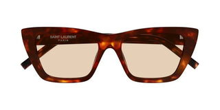 Saint Laurent SL 276 MICA women Havana Cat Eye Sunglasses