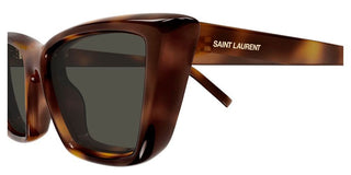 Saint Laurent SL 276 MICA PLUMP women Havana Cat Eye Sunglasses