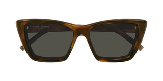 Saint Laurent SL 276 MICA PLUMP women Havana Cat Eye Sunglasses