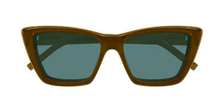 Saint Laurent SL 276 MICA PLUMP women Brown Cat Eye Sunglasses