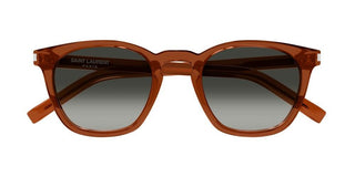 Saint Laurent SL 28 unisex Brown Squared Sunglasses