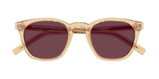 Saint Laurent SL 28 unisex Yellow Squared Sunglasses