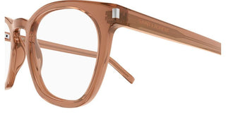 Saint Laurent SL 28 OPT unisex Brown Round Eyeglasses